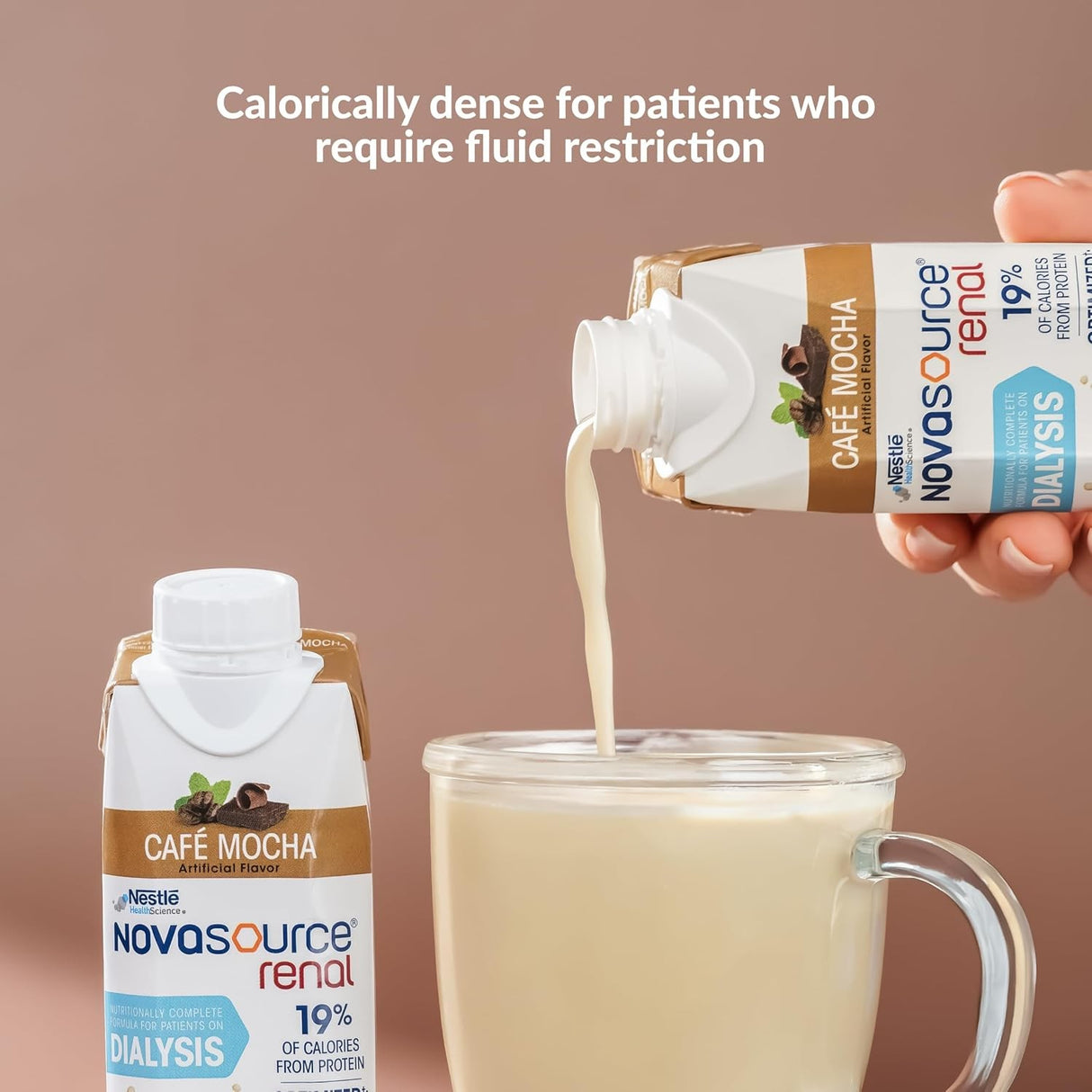 Novasource Renal Oral Supplement, Café Mocha, 8 oz