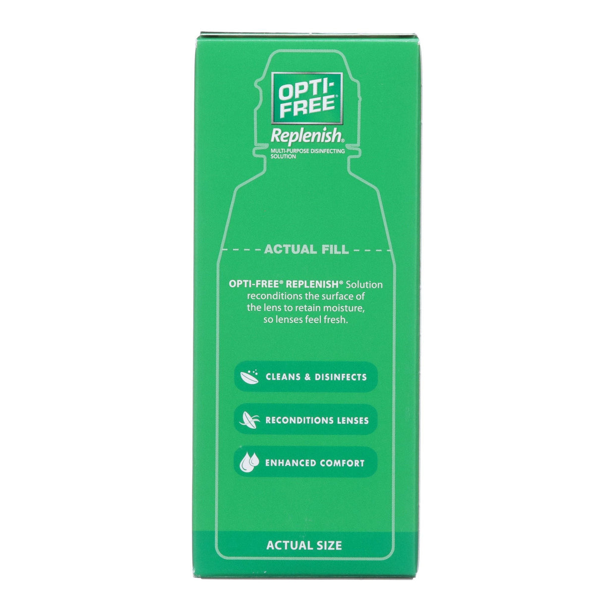 Opti-Free Replenish Multi-Purpose Disinfecting Contact Lens Solution, Sterile - 00065035604 - LL Medico