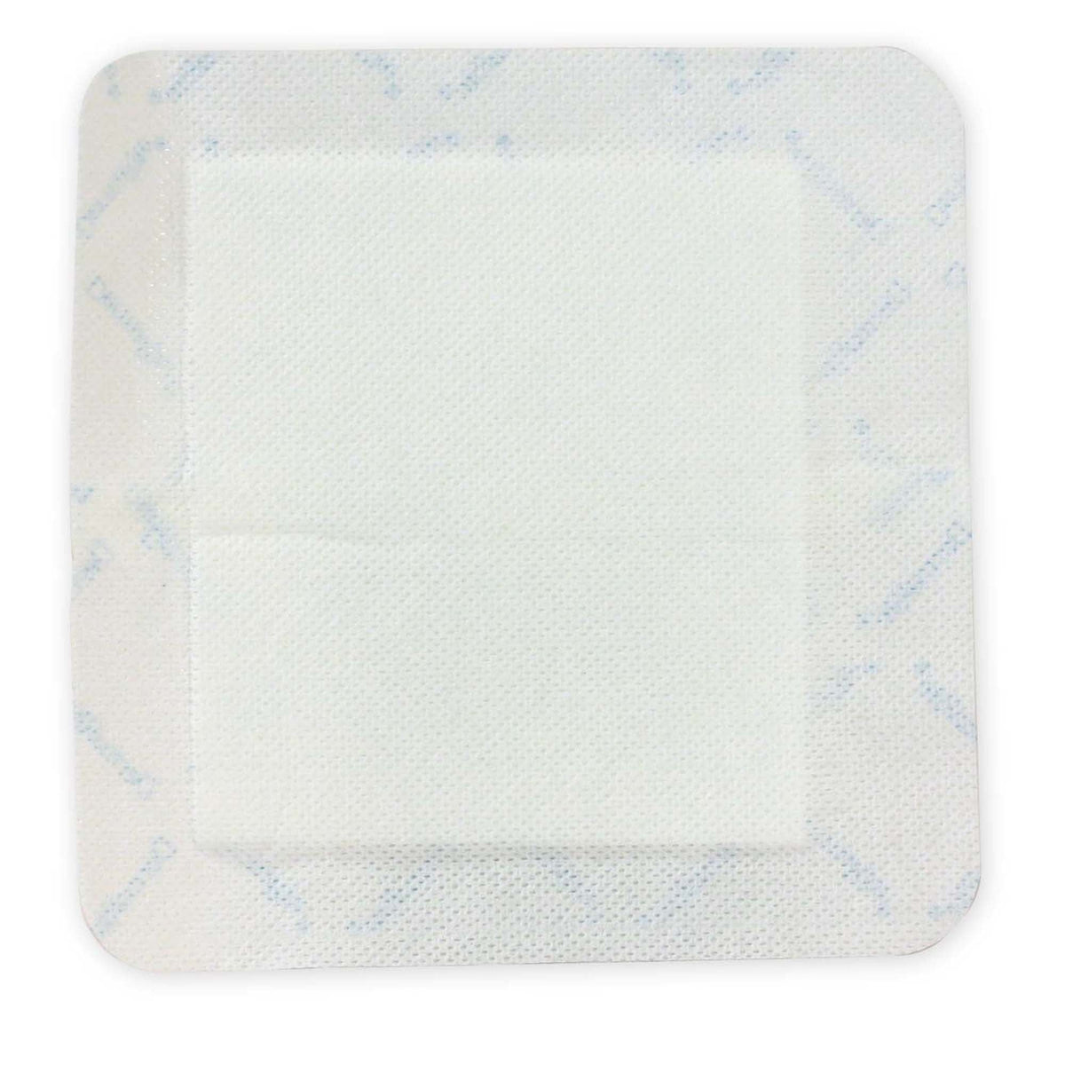 DermaRite Bordered Gauze, Island Dressing, 4 x 4", White, Gauze, Nonsterile - 00255-Single - LL Medico