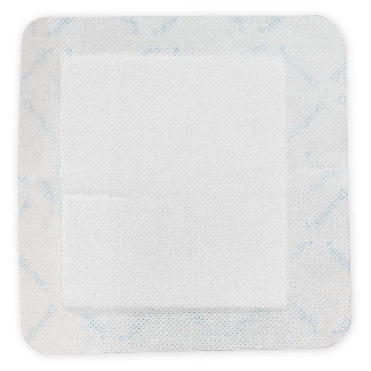 DermaRite Bordered Gauze, Island Dressing, 6 x 6", White, Gauze, NonSterile - 00256-Single - LL Medico