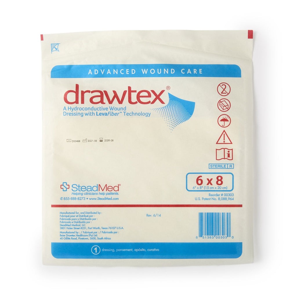 URGO Medical Drawtex nonadherent Dressing, 6 x 8 Inch