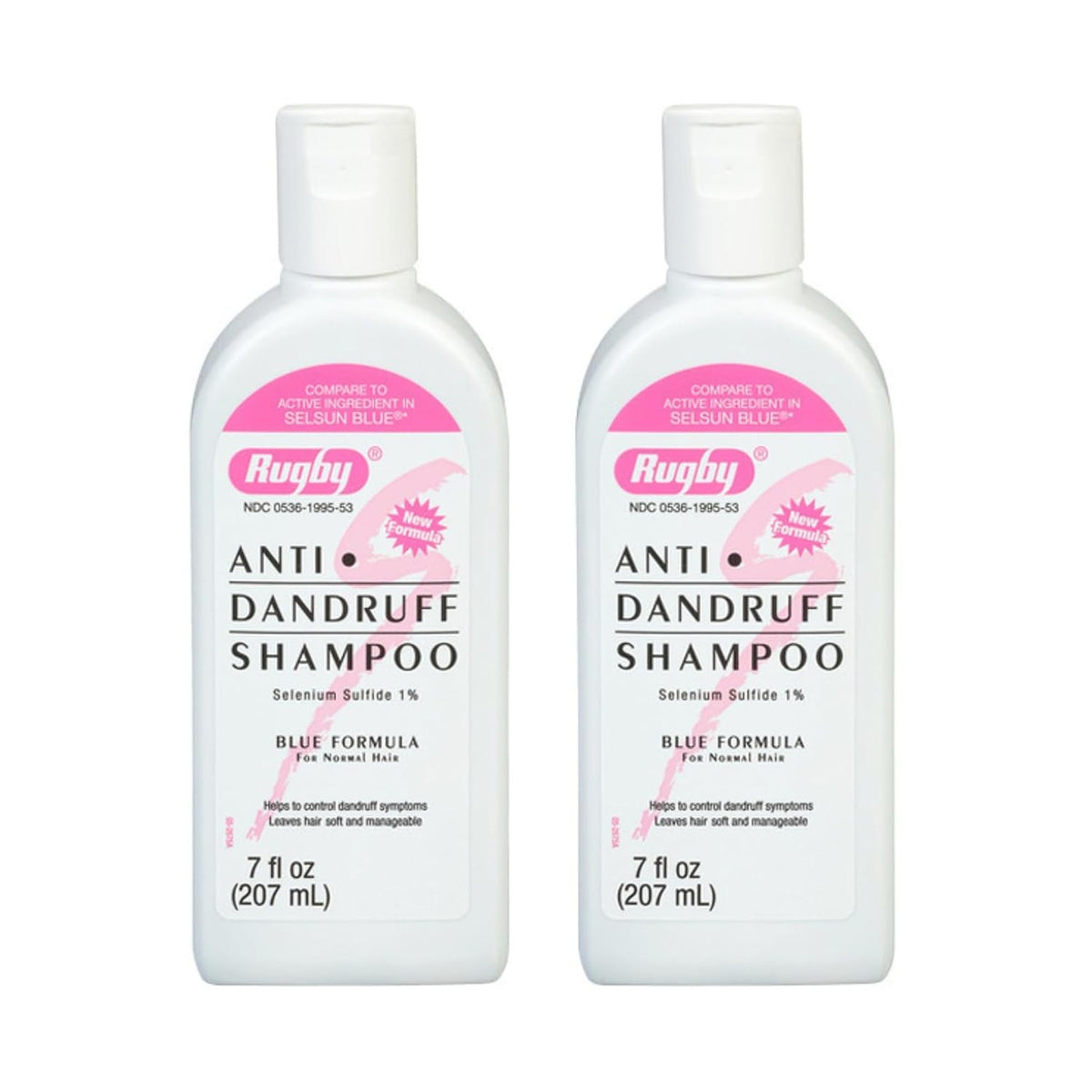Rugby Anti-Dandruff Shampoo, Selenium Sulfide 1%, 7 fl oz