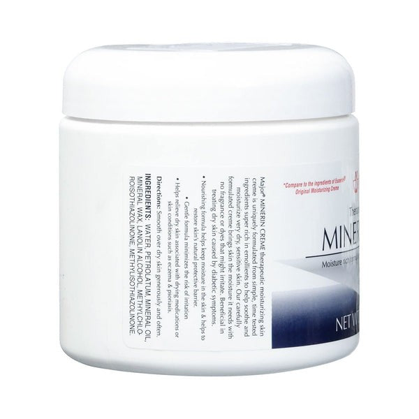 Minerin Creme Therapeutic Moisturizer, 16-ounce jar