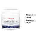 Minerin Creme Therapeutic Moisturizer, 16-ounce jar