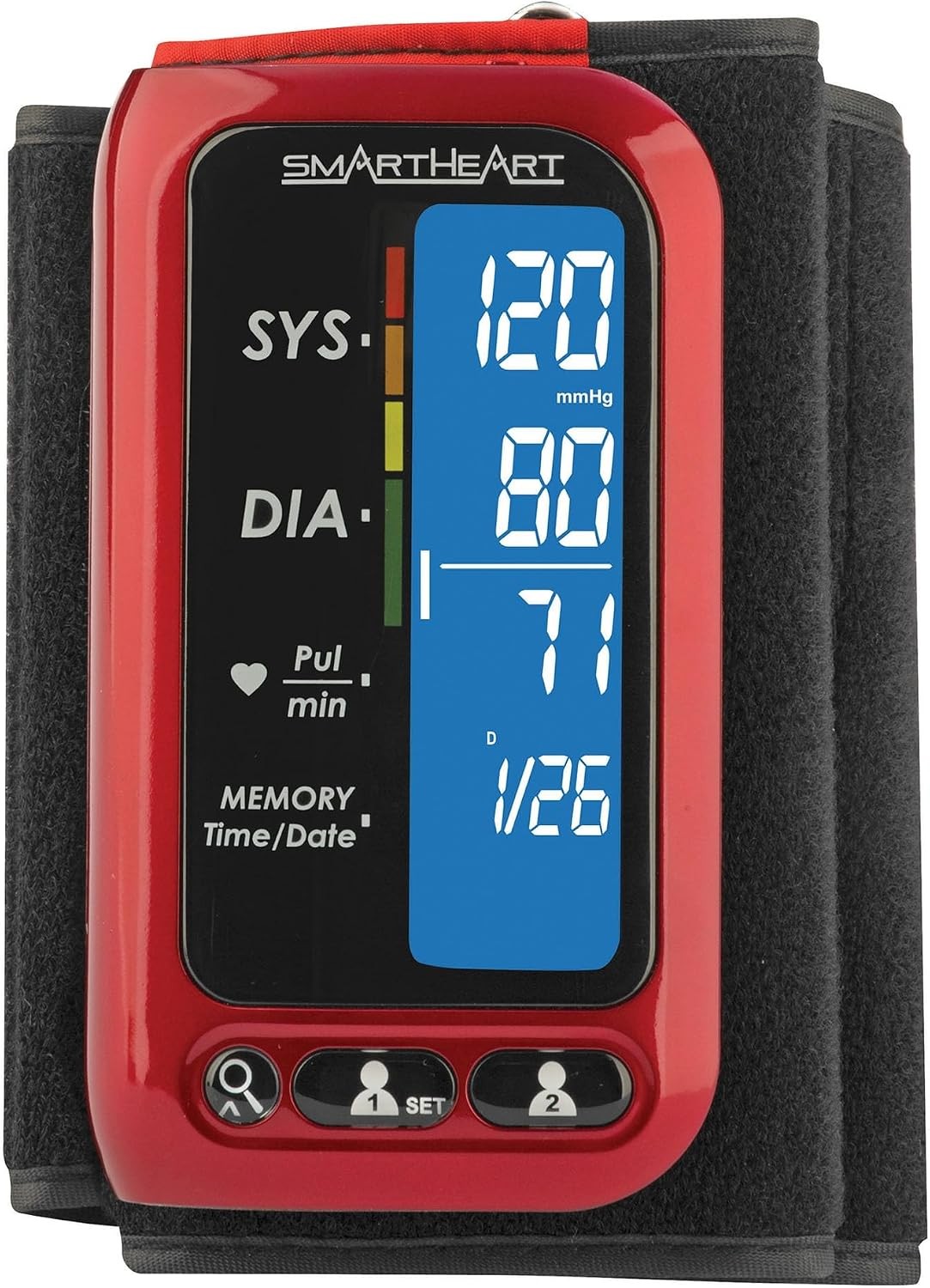 Veridian SmartHeart Automatic Digital Blood Pressure Monitor, Adult Cuff