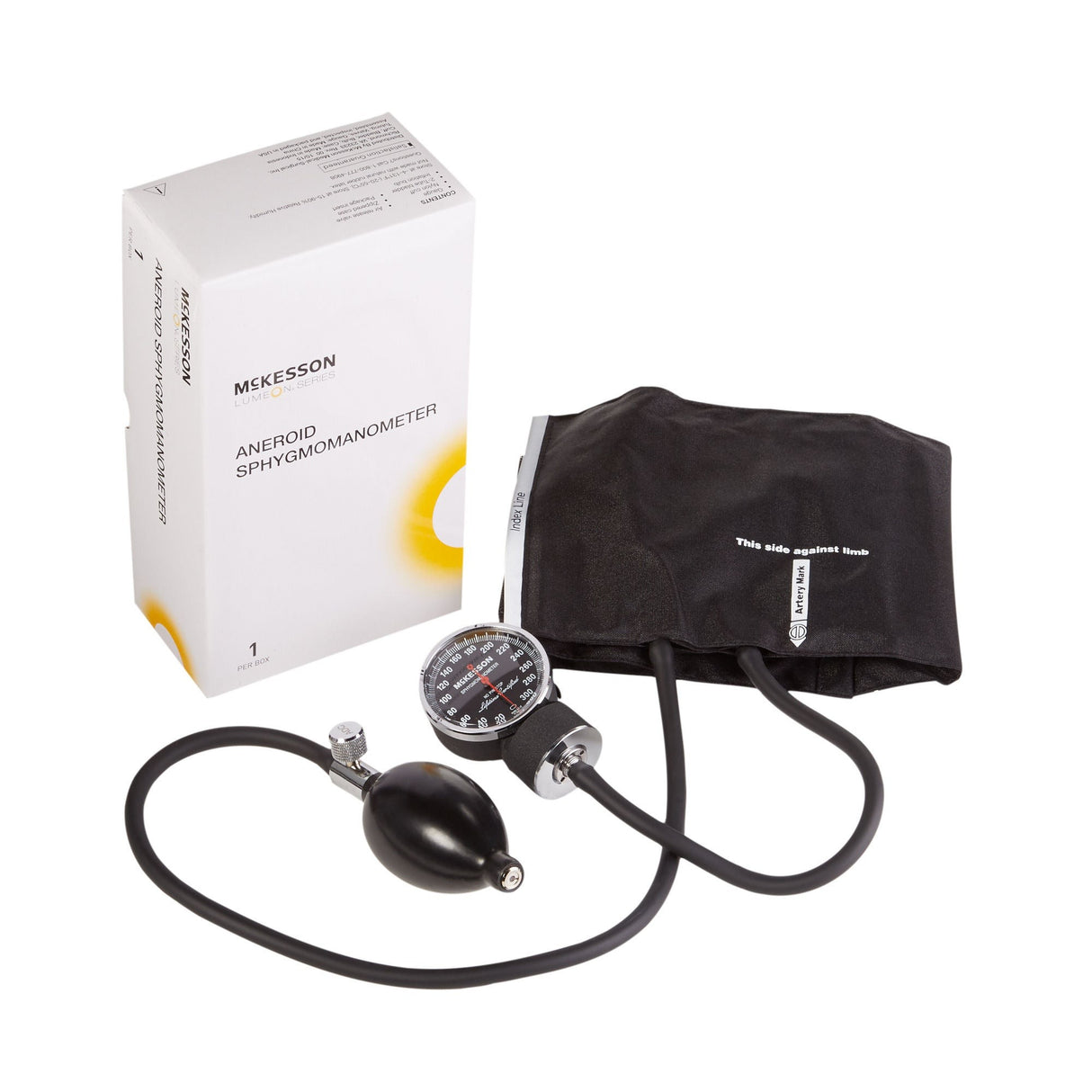 McKesson Lumeon Aneroid Sphygmomanometer, Pocket, Adult Cuff