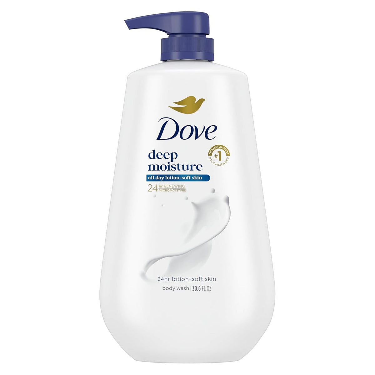 Dove Deep Moisture Body Wash, Scented, 30.6 fl oz