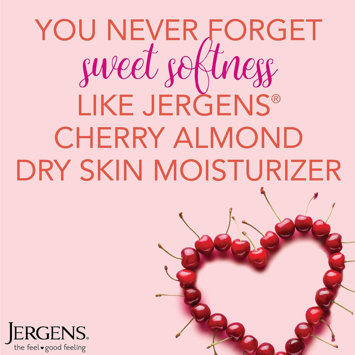 Jergens Original Cherry Almond Hand and Body Lotion, 10 oz - 01910010993 - LL Medico