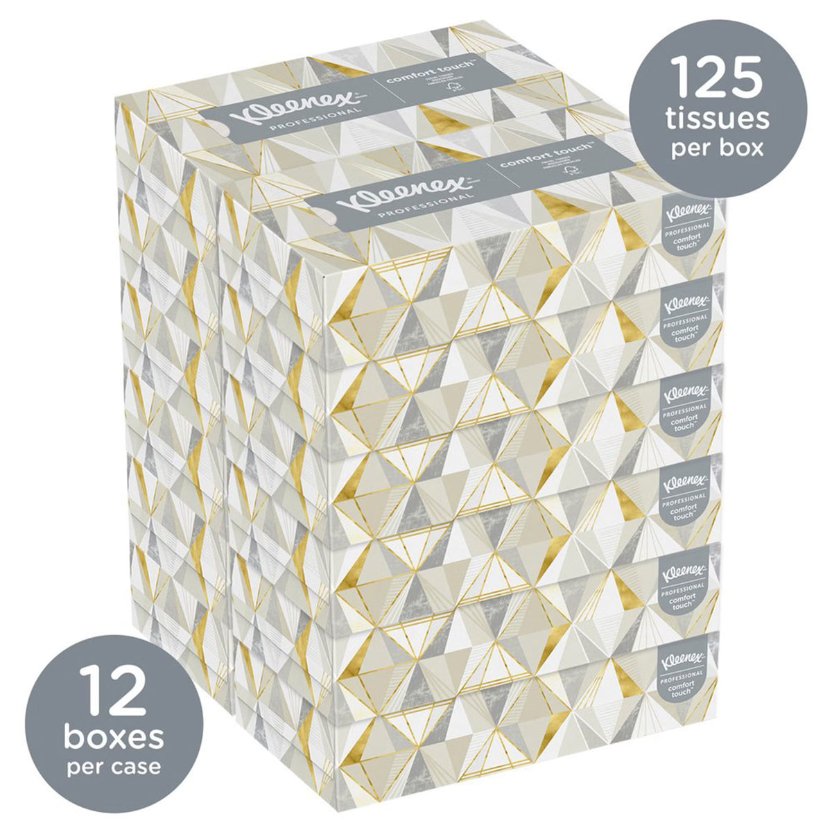 Kleenex Facial Tissue, White, 8.4 x 8.6" - 03076 - LL Medico