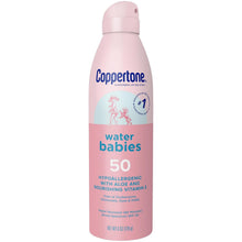 Coppertone Water Babies Sunscreen Spray, SPF 50, 6 oz
