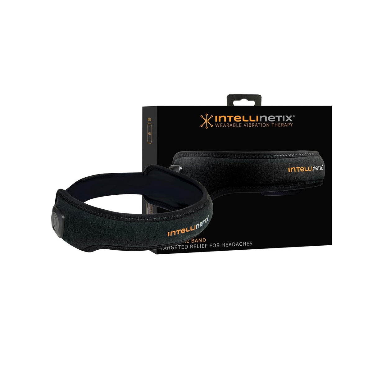 Intellinetix Vibration Therapy Headache Band, One Size Fits Most