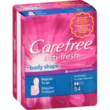 Carefree actifresh Carefree Liners Regular, Unscented, Pack of 54 - 07830006994 - LL Medico