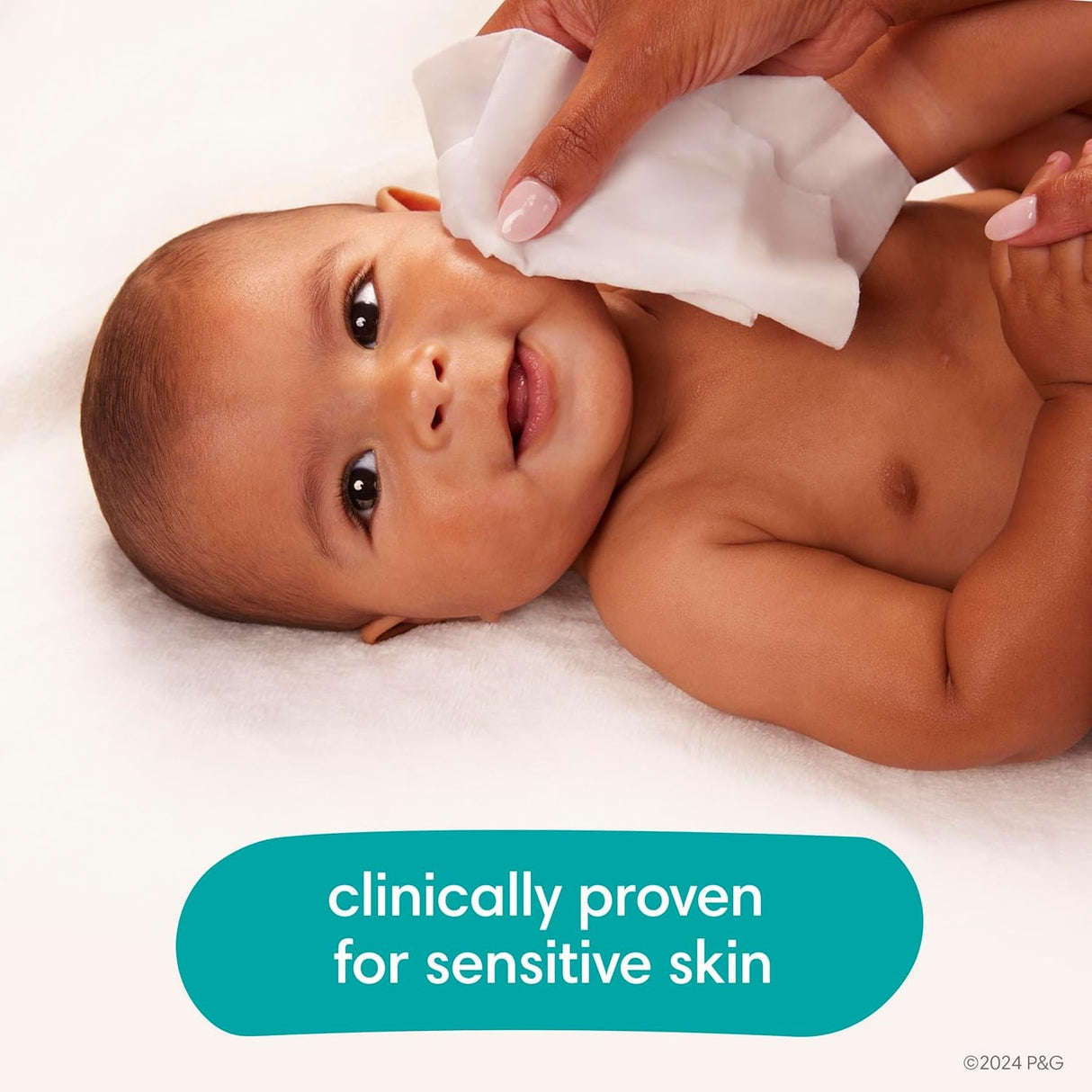 Pampers Sensitive Baby Wipes, Unscented