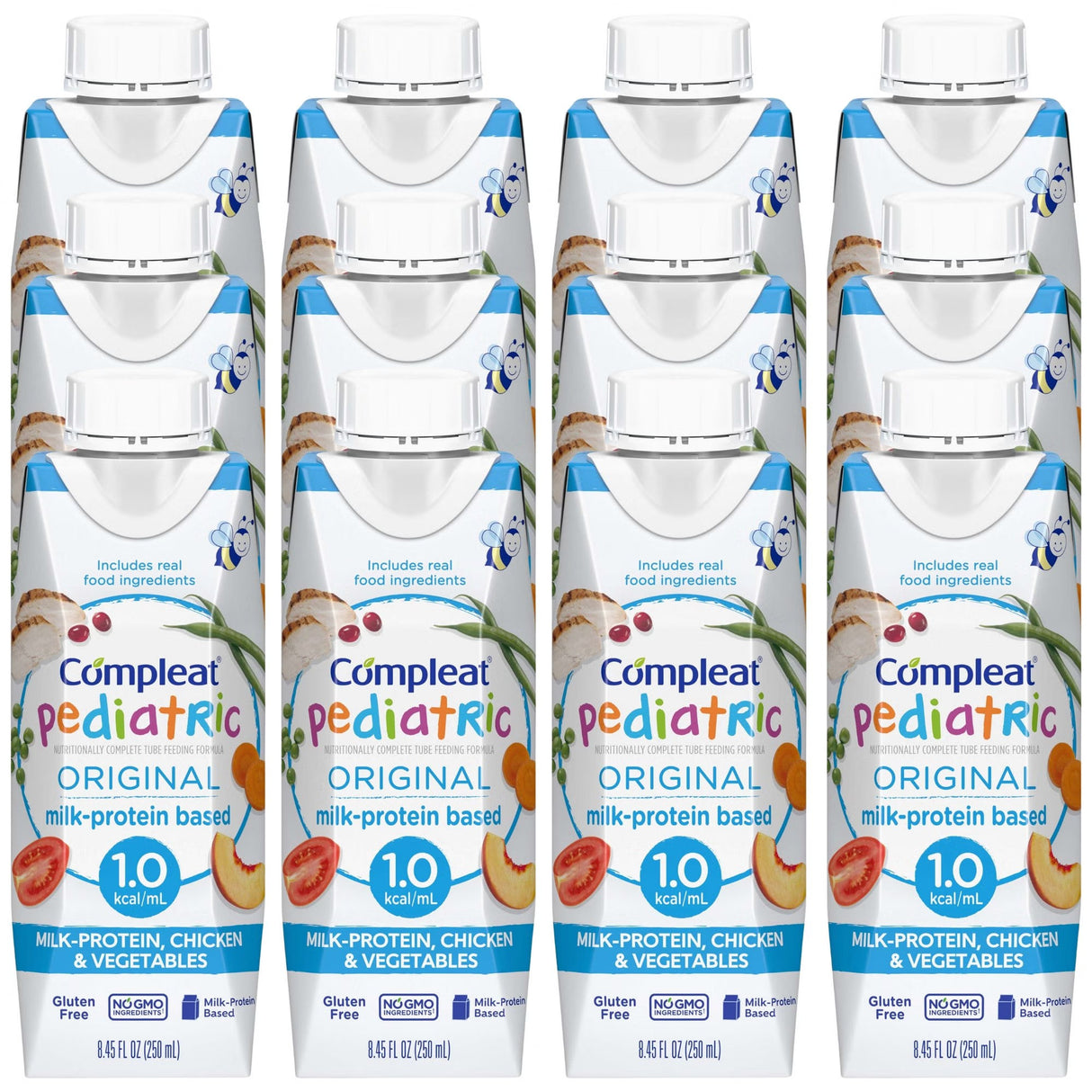Compleat Pediatric Tube Feeding Formula, Unflavored, 8.45 oz