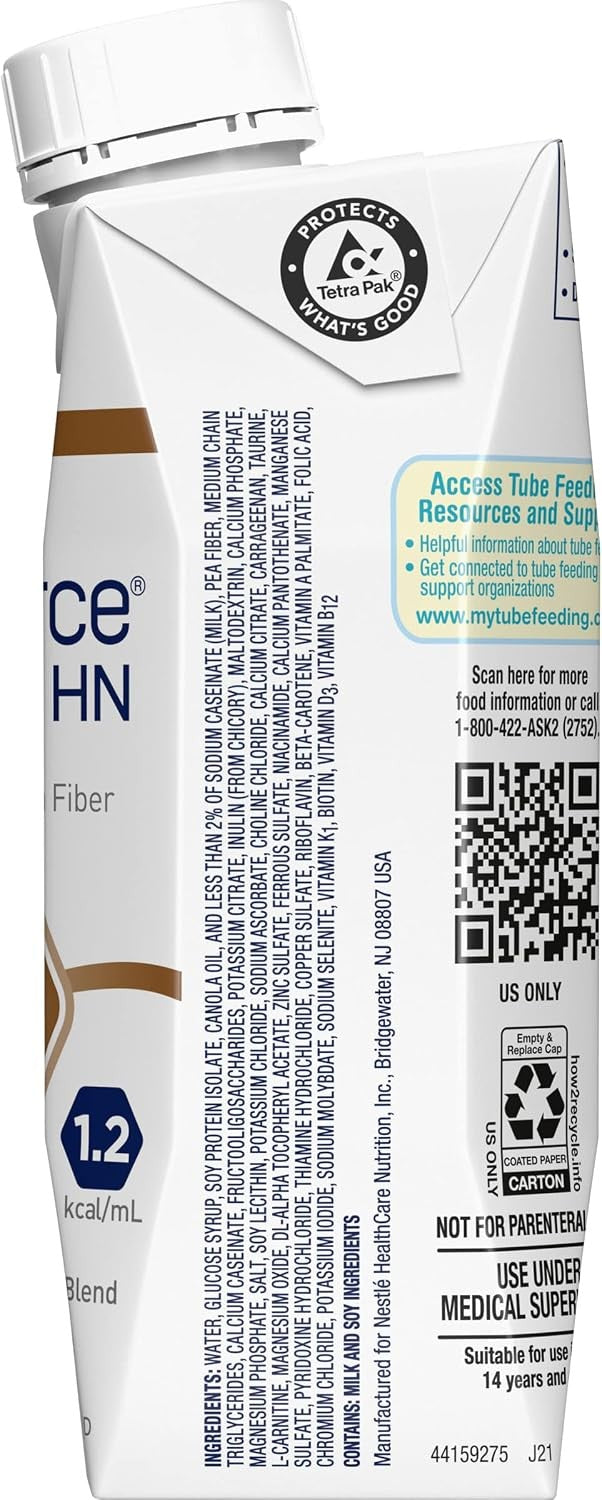 Fibersource HN Tube Feeding Formula, Unflavored, 250 mL