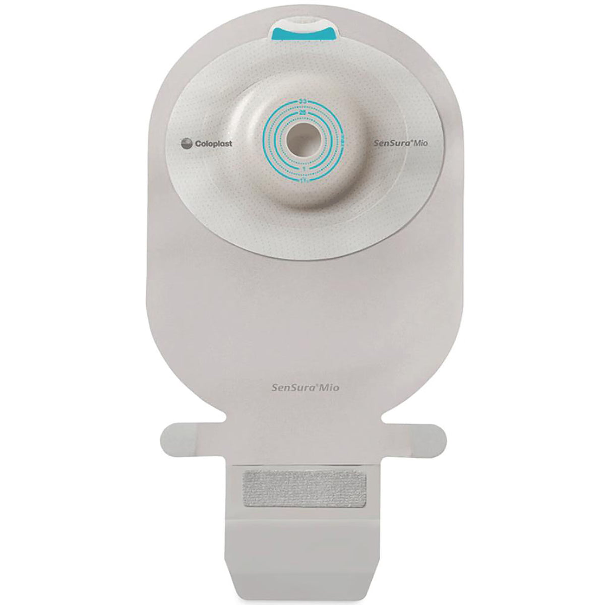 Coloplast SenSura Mio Deep Convex One-Piece Ostomy Pouch, Pre-Cut Drainable, Transparent, 13/16" Stoma, 11" Length, Box of 10 - 16770 - LL Medico