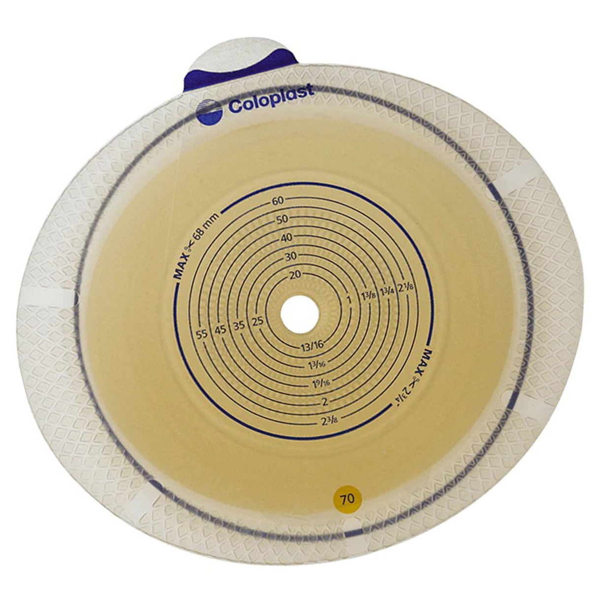 Coloplast SenSura Flex Ostomy Skin Barrier, Flat, Cut-to-Fit 3/8"-1 7/8", 50 mm Flange, Box of 10 - 10102-Box - LL Medico