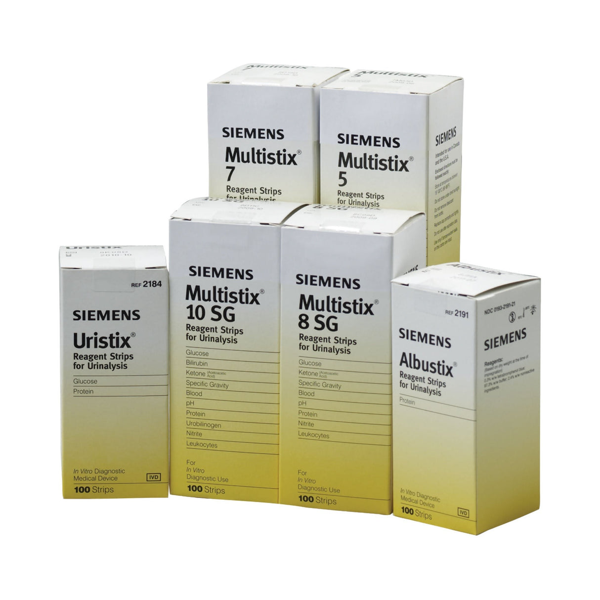 Multistix 10 SG Urinalysis Reagent Strips