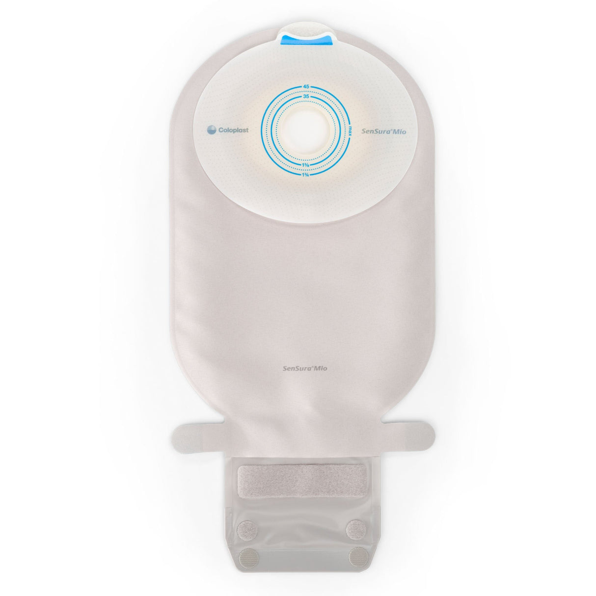 Coloplast SenSura Mio Flat One-Piece Ostomy Pouch, Transparent, 11", Box of 10 - 10493 - LL Medico