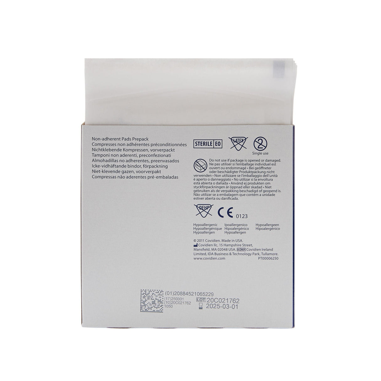 Cardinal Health Telfa Nonadherent Dressing, 3 x 4 Inch