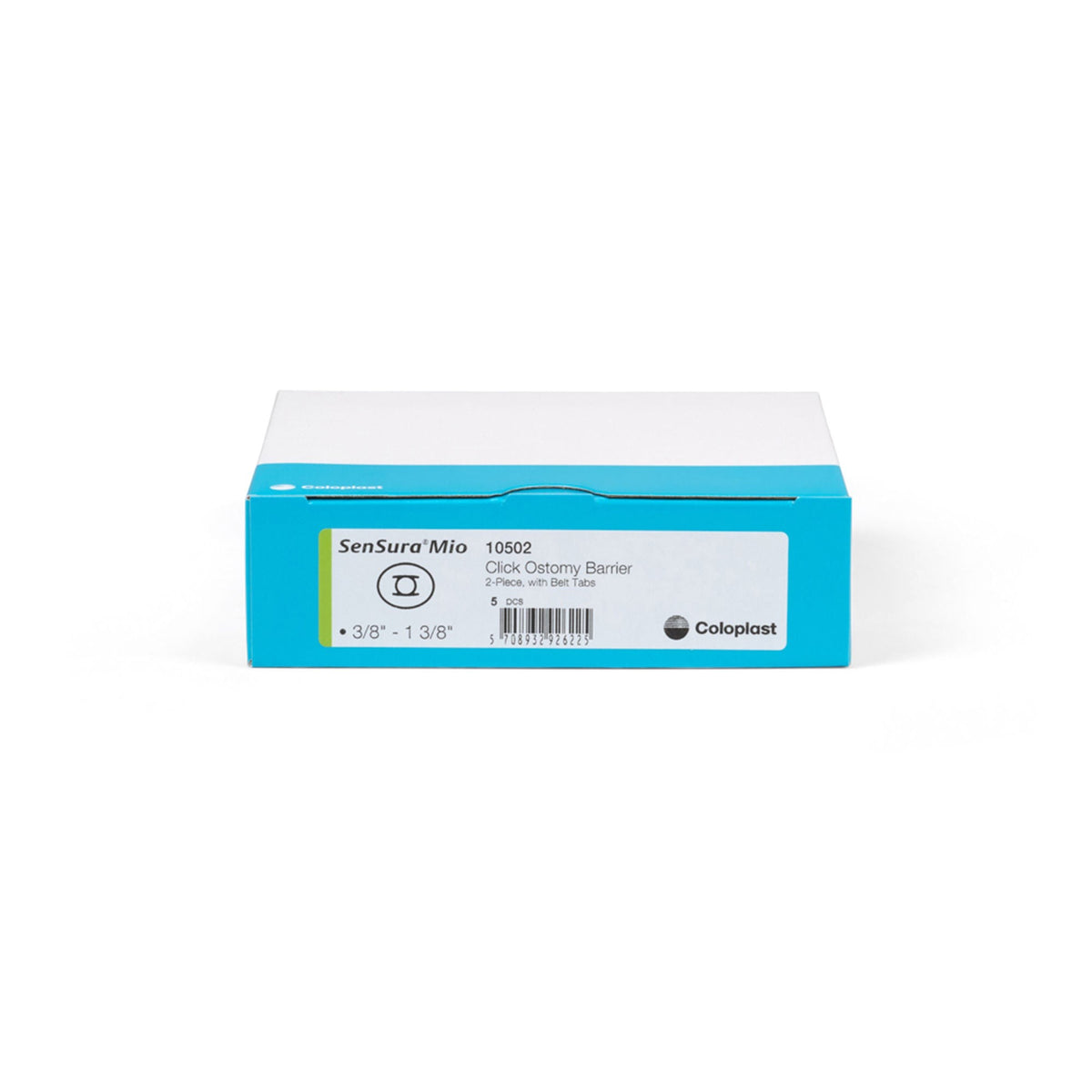 Coloplast SenSura Mio Click Two-Piece Skin Barrier, Flat, Cut-to-Fit, 40 mm Flange