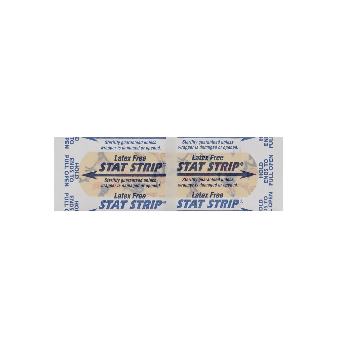 Dukal Looney Tunes Stat Strip Adhesive Bandages, Sterile, Bugs Bunny & Daffy Duck, 3/4" x 3" - 1075737 - LL Medico
