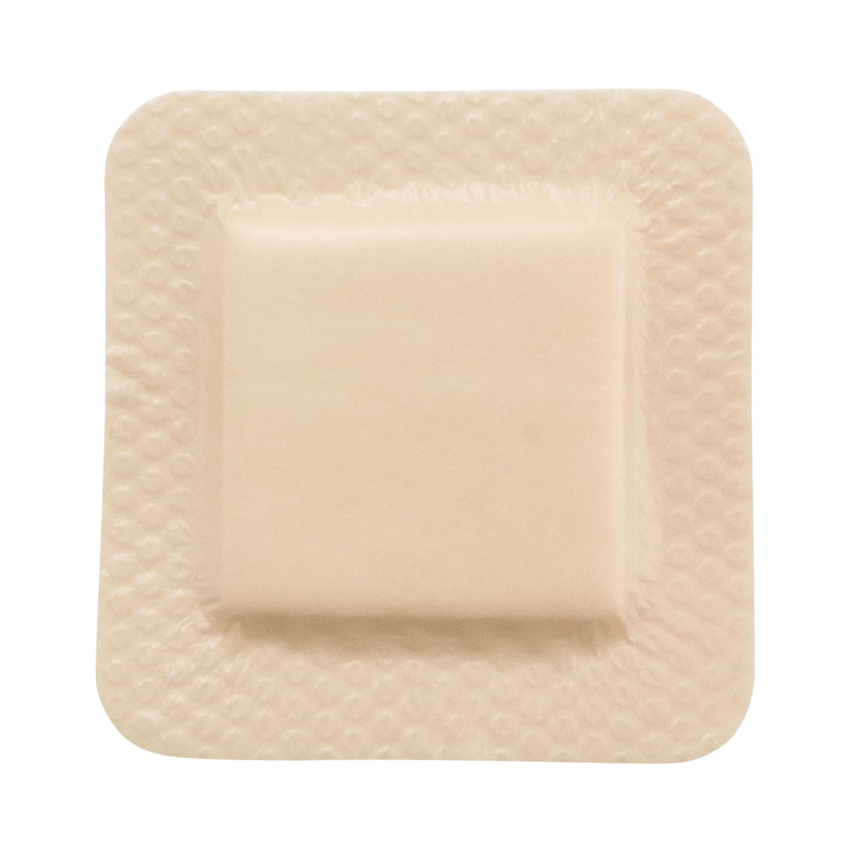 McKesson Lite Thin Foam Dressing with Silicone Gel Border, Square Sterile - 4872 - LL Medico