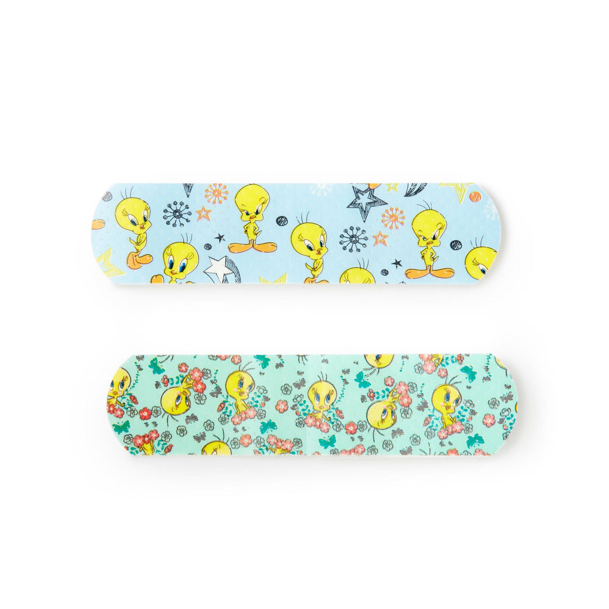 Dukal Looney Tunes Stat Strip Tweety Design Adhesive Bandages, Sterile, ¾ x 3", 100 Count - 1083737 - LL Medico