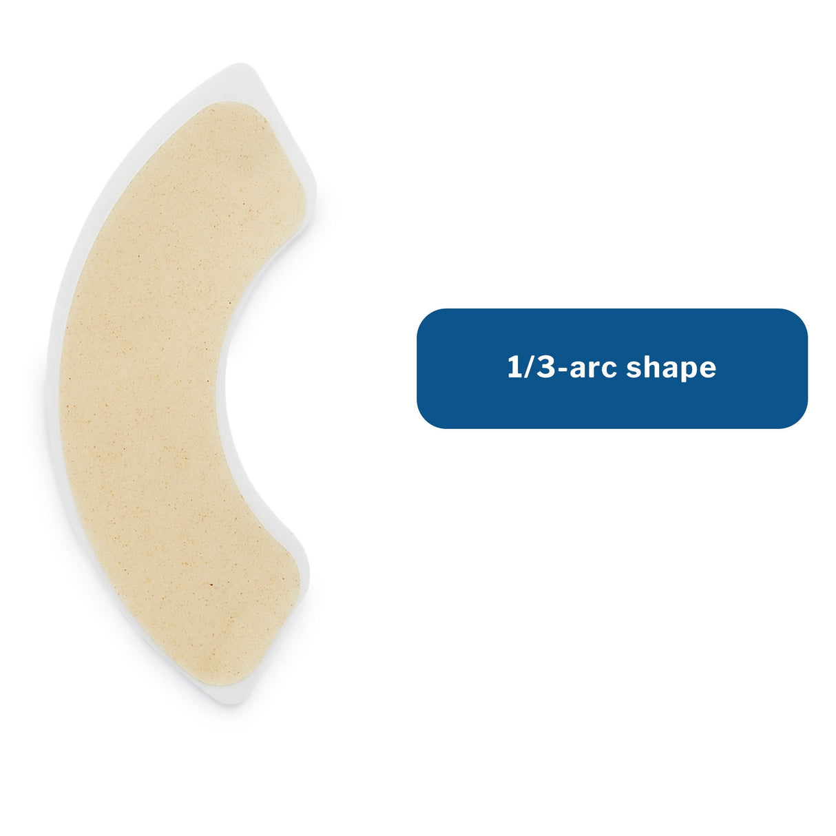 McKesson Skin Barrier 1/3 Arc Strip - 176-5726-Case - LL Medico