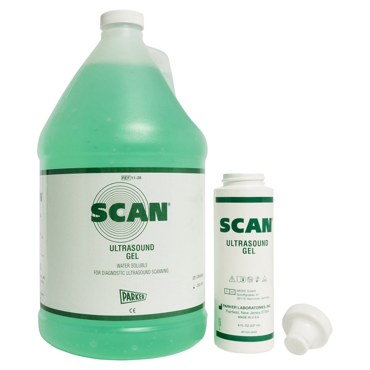 Scan Ultrasound Gel, Medium Viscosity, NonSterile, 1 Gallon