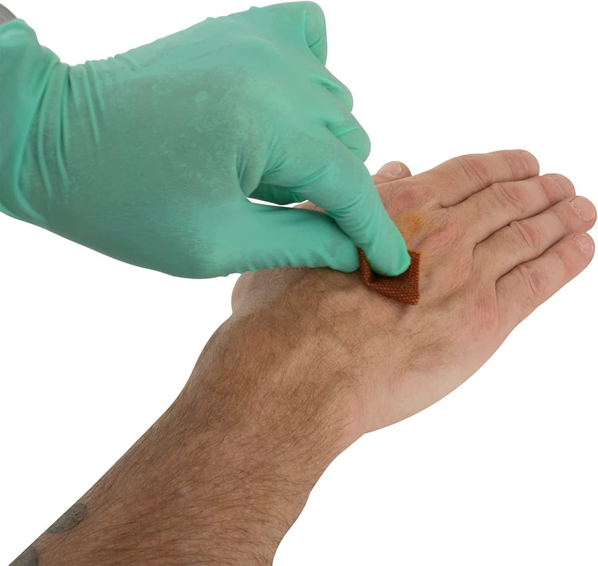 Dynarex Povidone-Iodine Prep Pad, 10% Strength, Antiseptic Nonwoven, Medium, 1.25" x 2.5", Non-Sterile - 1108 - LL Medico