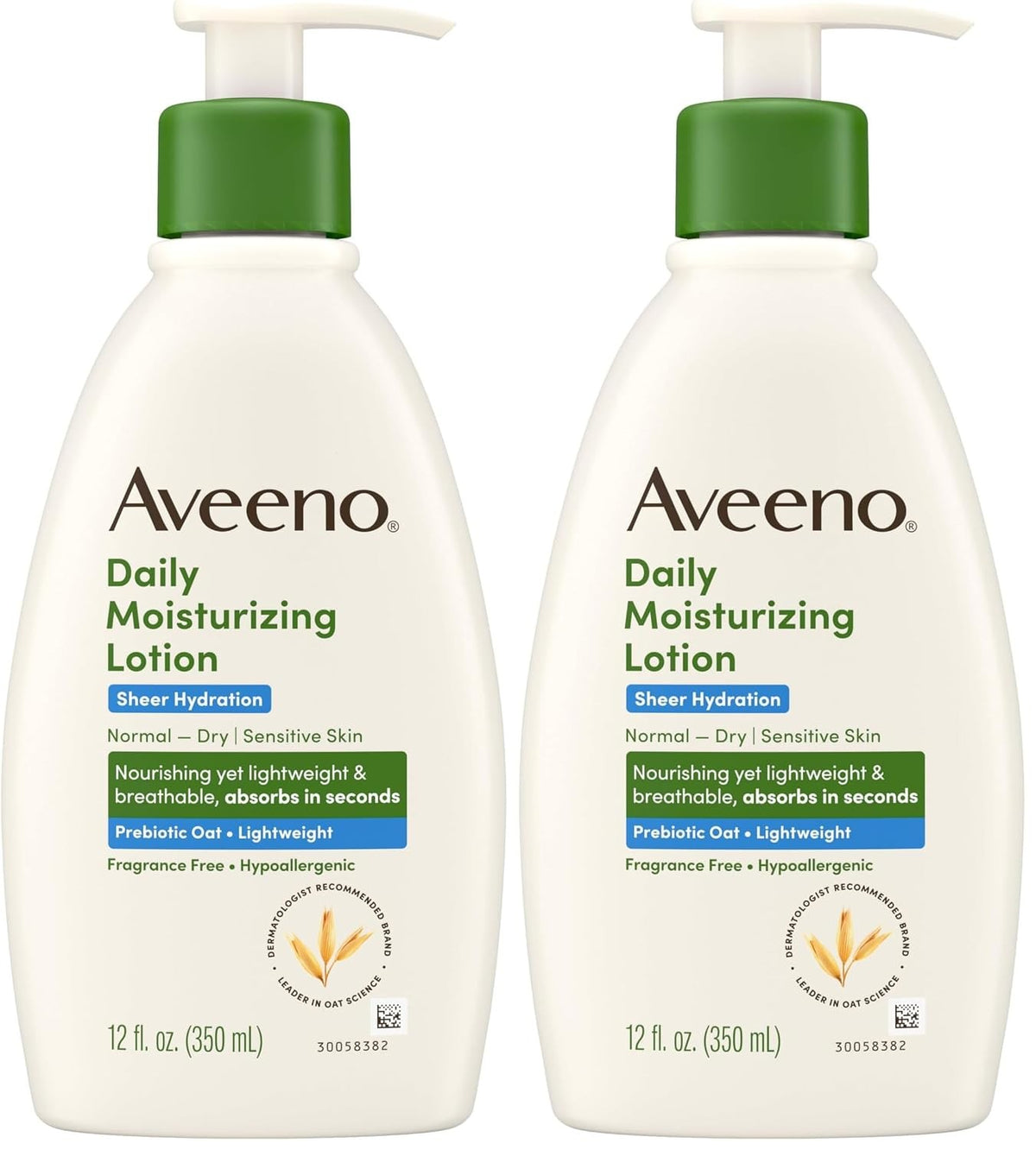 Aveeno Daily Moisturizing Lotion, Fragrance Free, Unscented