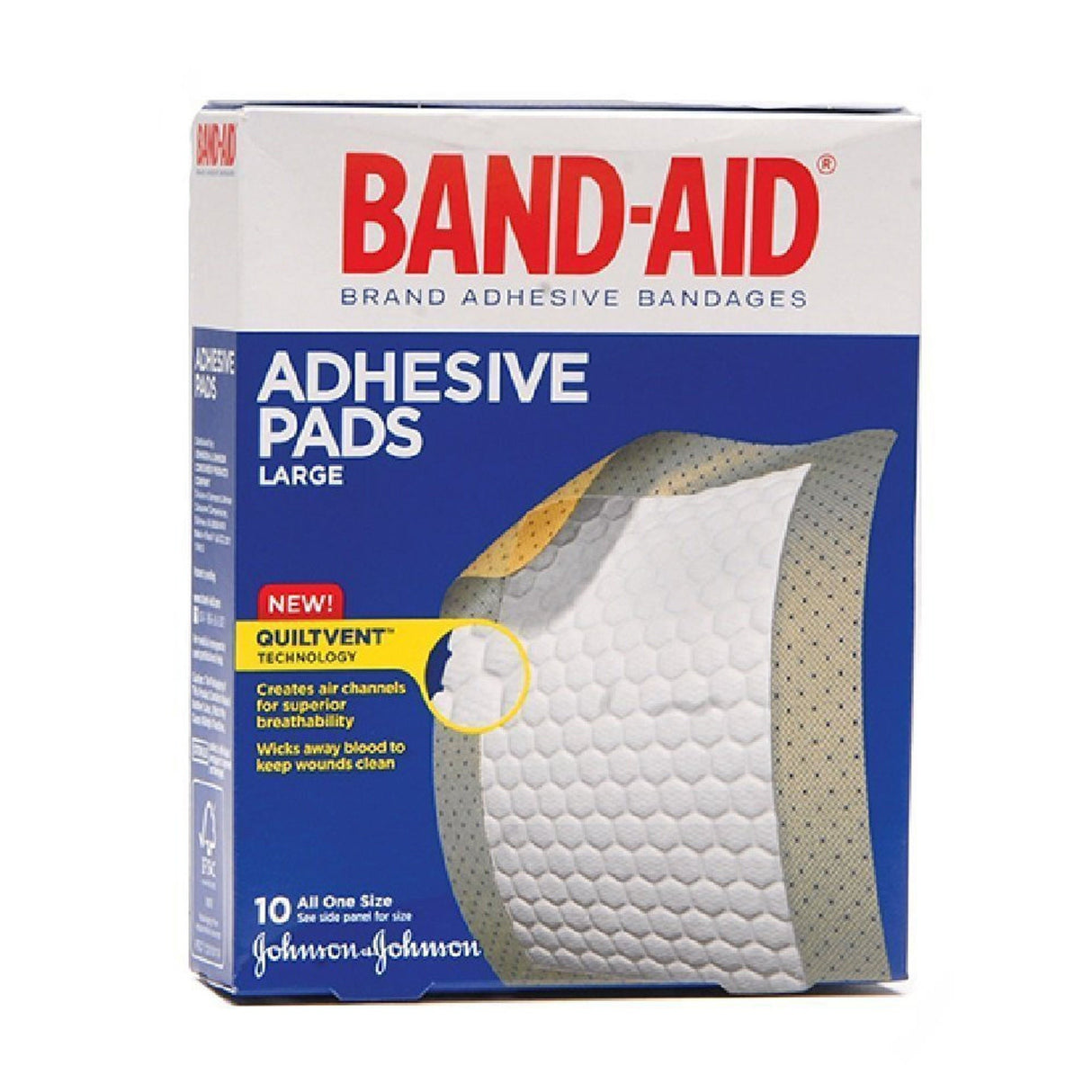 Band-Aid Comfort-Flex Adhesive Pads, 2-7/8 x 4 Inch