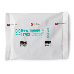 Hollister New Image CeraPlus Two-Piece Skin Barrier, Convex Light, Cut-to-Fit, 44 mm Flange