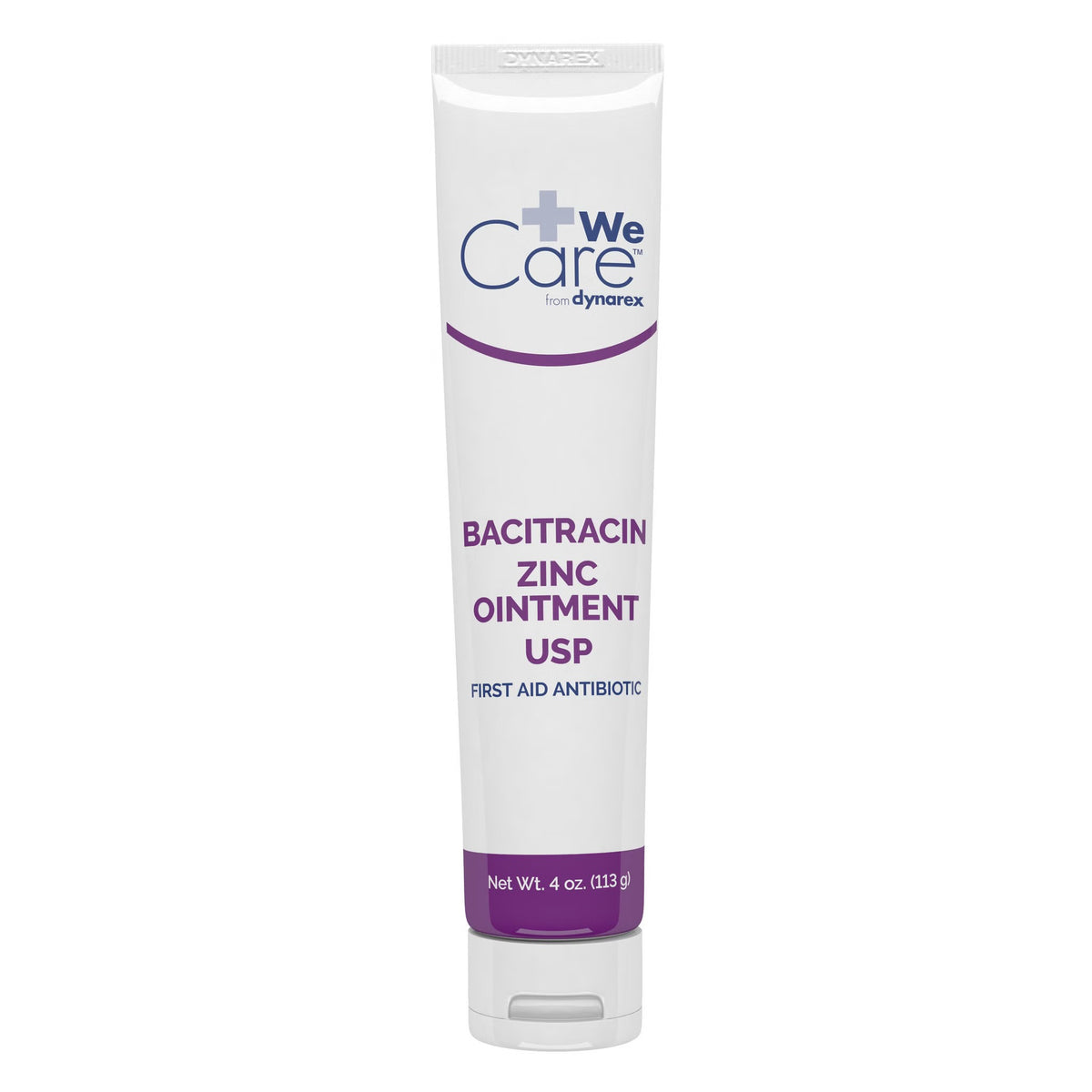 WeCare Bacitracin Zinc, First Aid Antibiotic Ointment, 4 oz Tube - 1175-Single - LL Medico