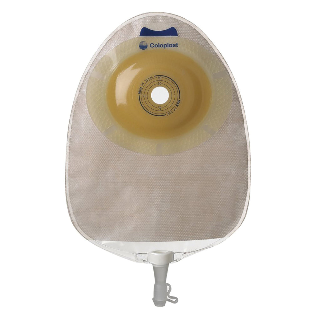 Coloplast SenSura Xpro Convex Light One-Piece Urostomy Pouch, Pre-Cut, Opaque, 10-3/8-Inch