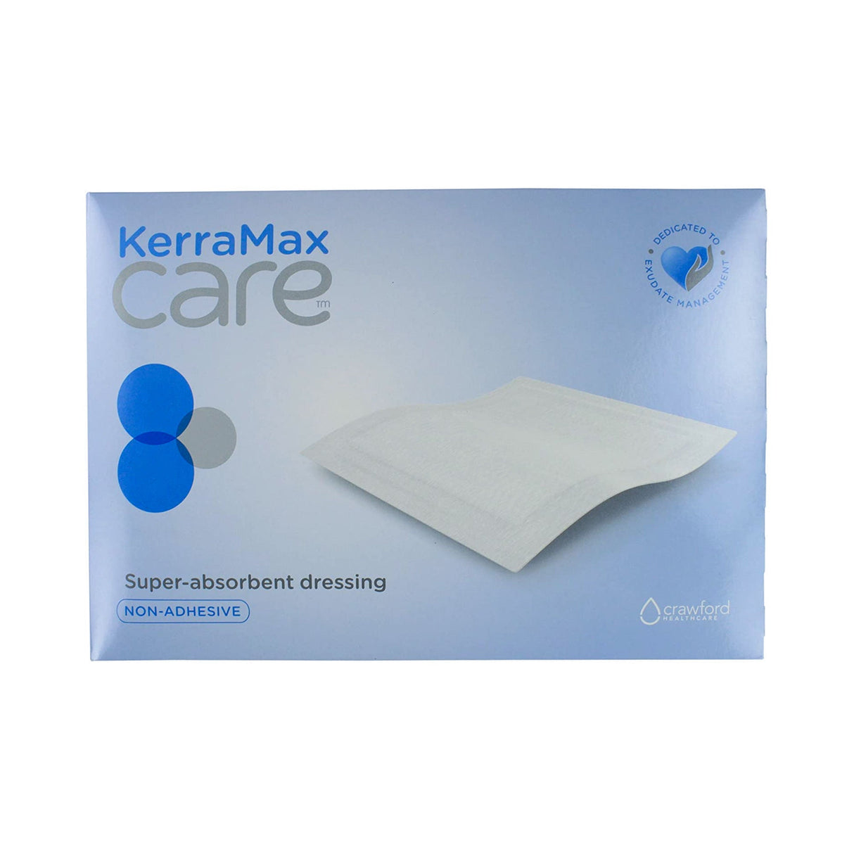 KerraMax Care Super Absorbent Dressing, Rectangle — 8" x 9"