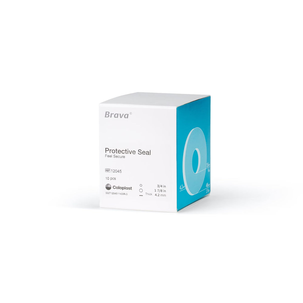 Coloplast Brava Skin Barrier Ring with Protective Seal, 4.2 mm Thick