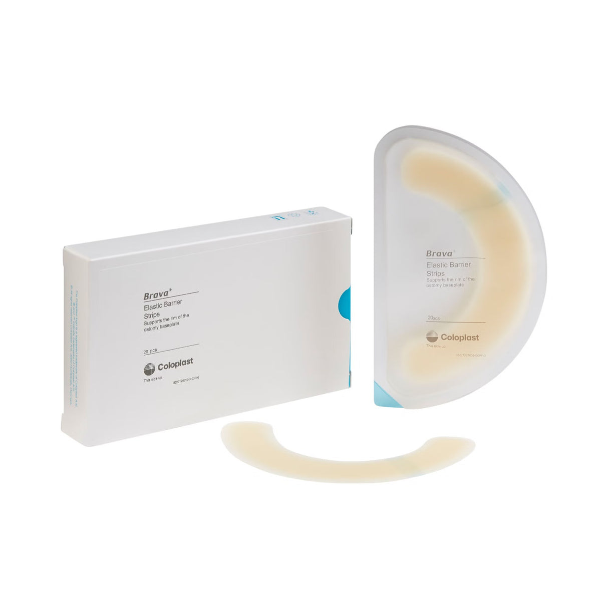 Coloplast Brava Elastic Barrier Strip, 5.5 Inch Length
