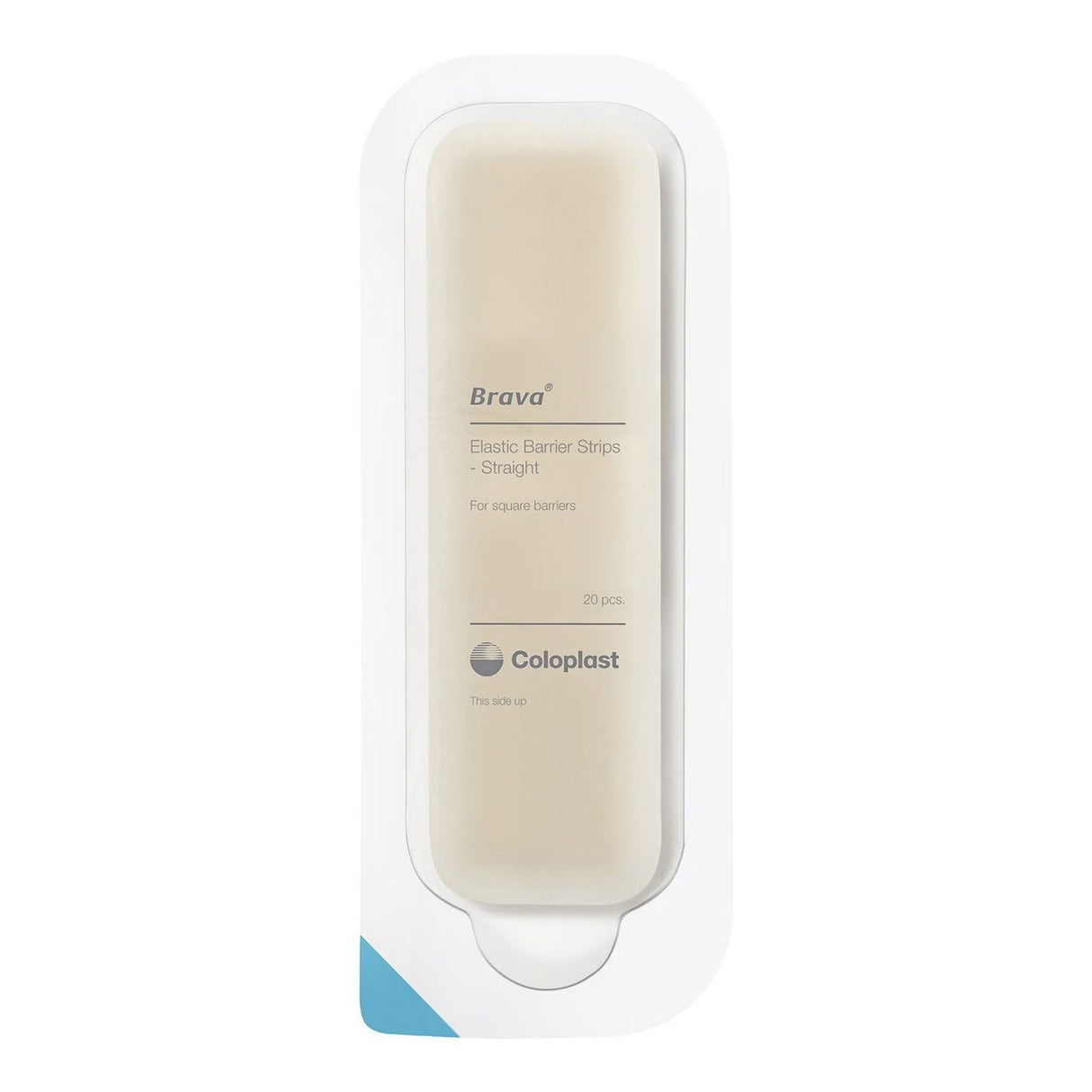 Coloplast Brava Elastic Barrier Strips, Straight - 120740 - LL Medico