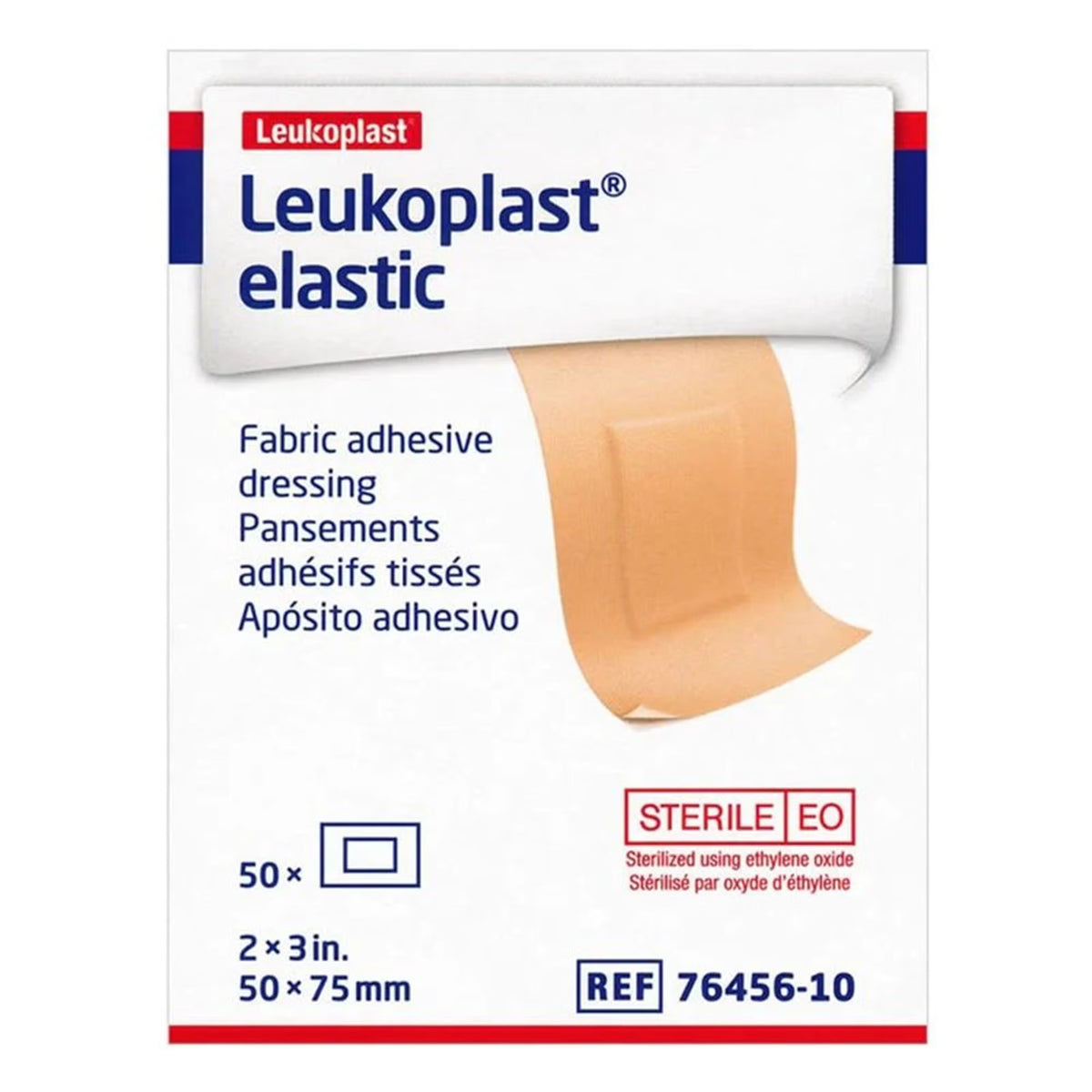 Leukoplast Elastic Adhesive Strip, 2 x 3 In - 7645610 - LL Medico