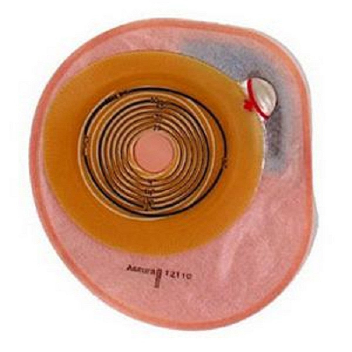 Coloplast Assura Flat One-Piece Colostomy Pouch, Cut-to-Fit, Opaque, 8-1/2-Inch, with Filter