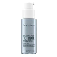 Neutrogena Rapid Wrinkle Repair Retinol Moisturizer Sunscreen SPF 30, 1 oz Pump Bottle