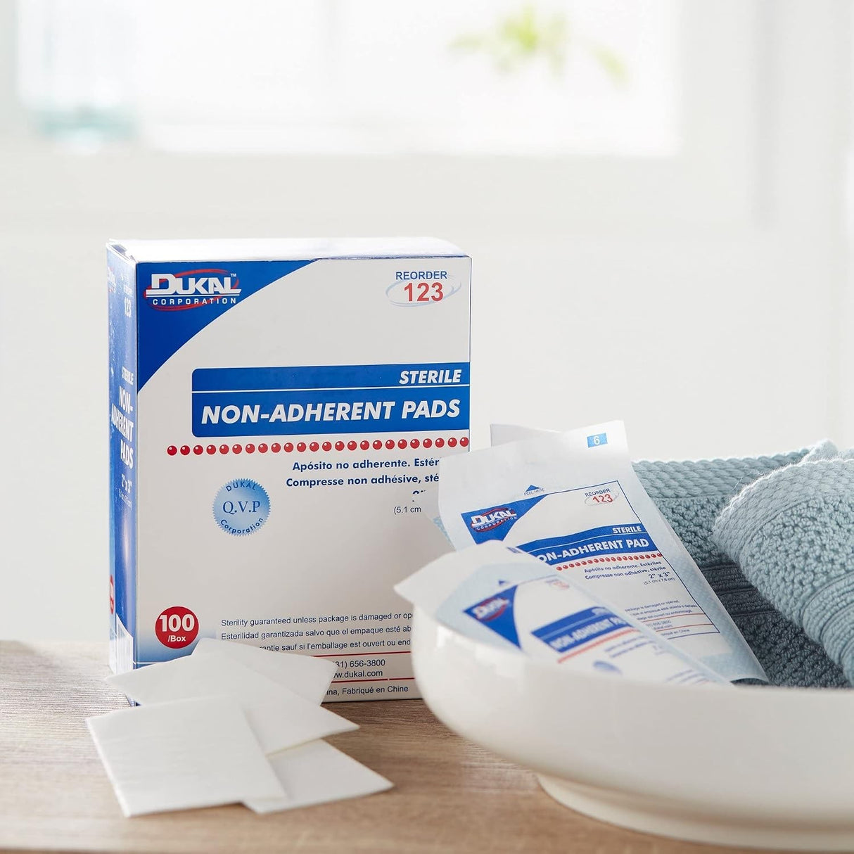 Dukal Nonadherent Dressing, 2 x 3 Inch