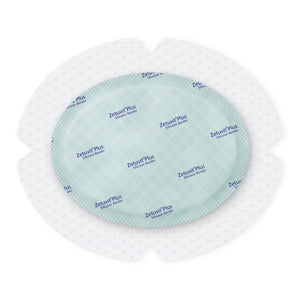 Hartmann Zetuvit Plus Silicone Border Dressing, Oval, Super Absorbent — 5" x 6"
