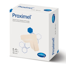Hartmann Proximel Foam Dressing With Border, Waterproof, Silicone Adhesive, Square, Sterile — 4" x 4"