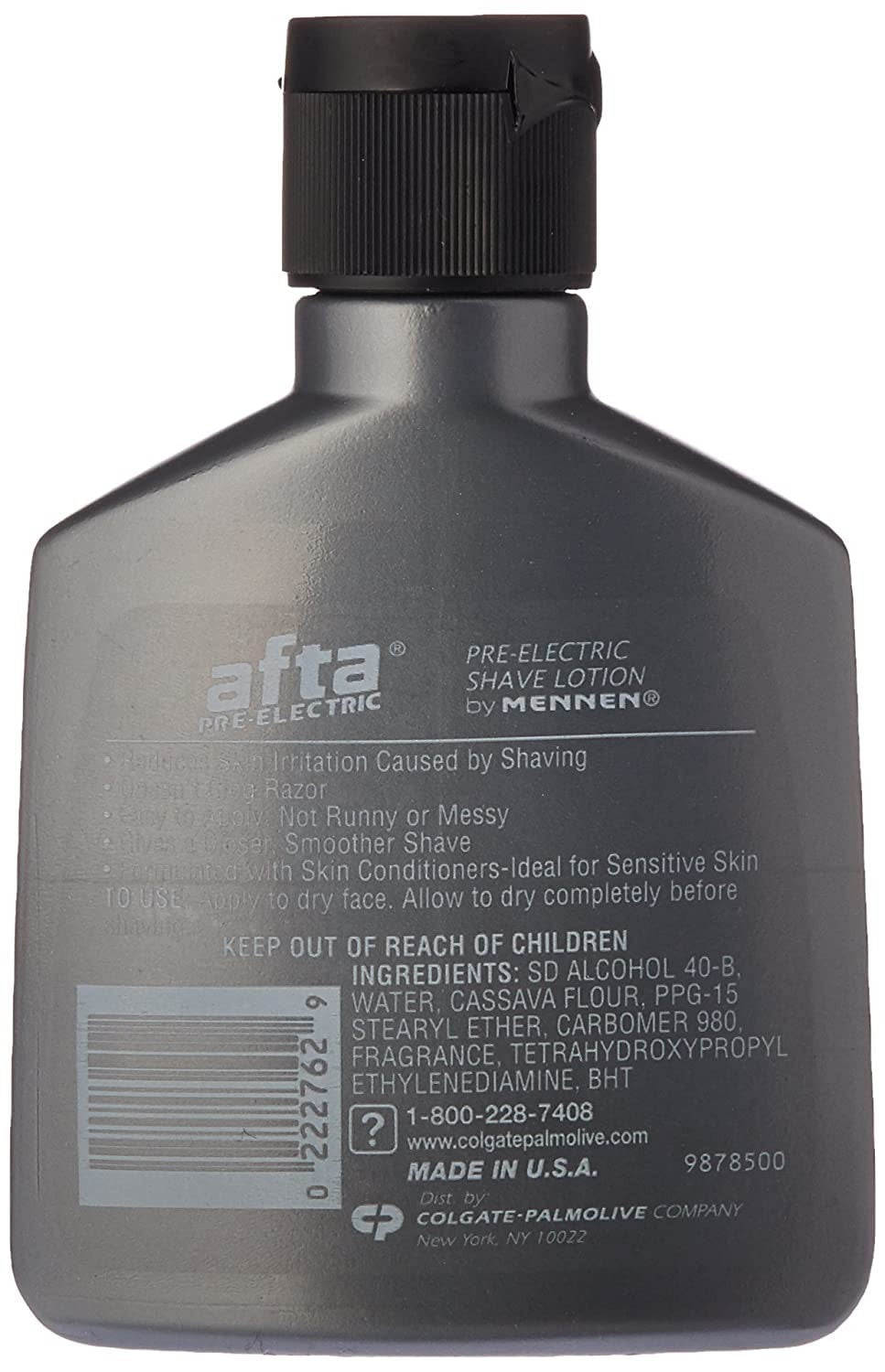 Afta Pre-Electric Shave Lotion, Original, 3 fl oz Bottle