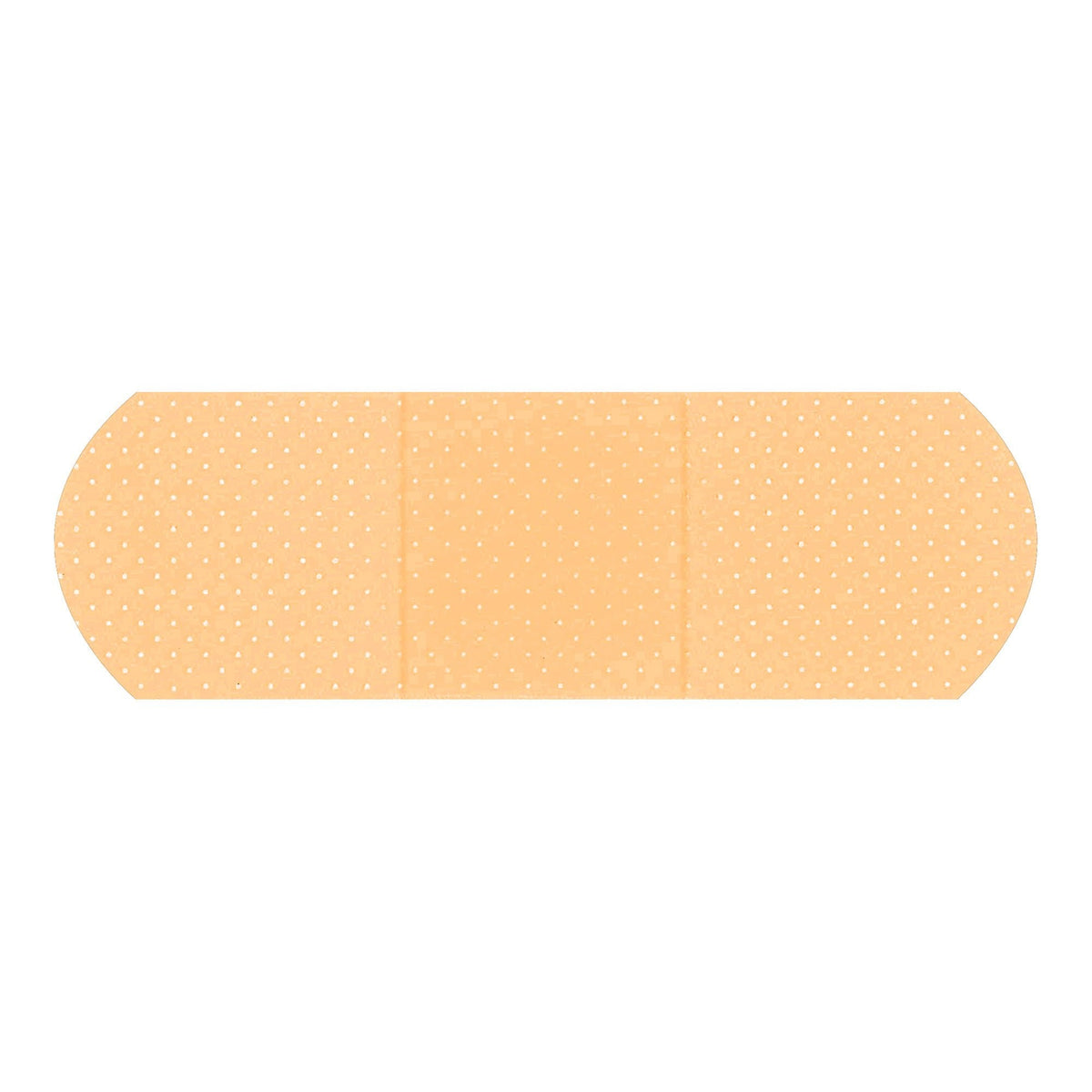 Dukal American White Cross First Aid Adhesive Strip, nonstick Pad, Micro Perforations
