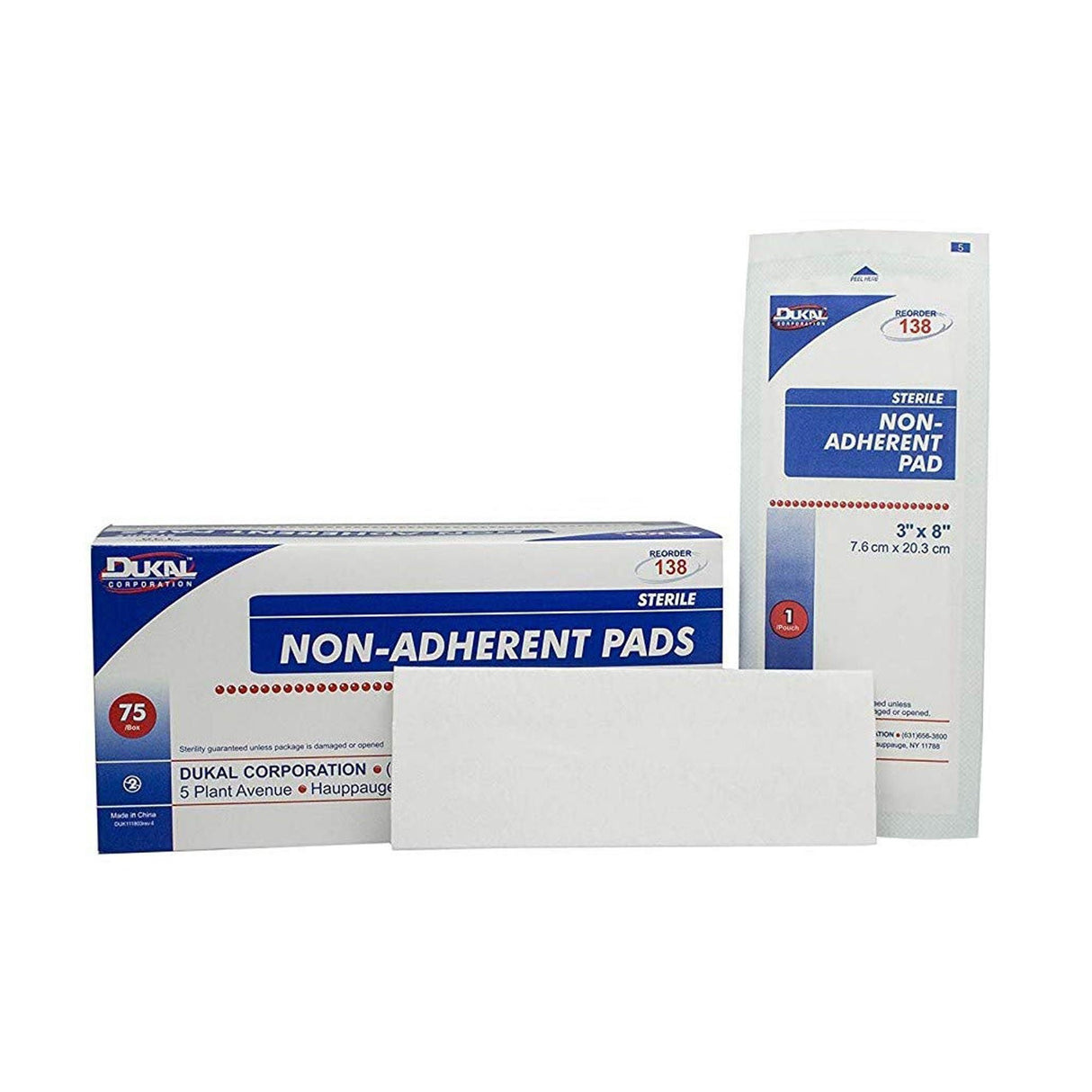 Dukal Nonadherent Dressing, 3 x 8 Inch