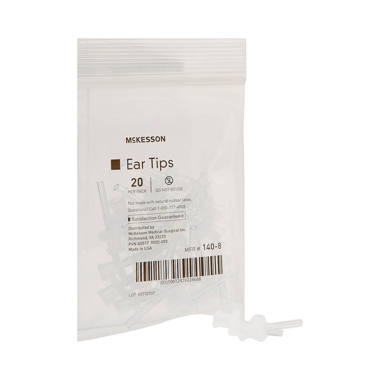 McKesson Ear Tips for Ear Wash System - 140-8 - LL Medico